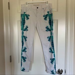 Joe’s Jeans Unique Palm Tree Print